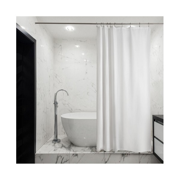 Cloth Fabric Shower Curtain, Heavy Duty Waterproof - 72