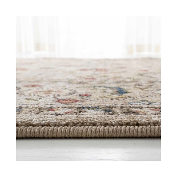 Beige and Multi 10' X 13' Area Rug