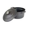 5-Qt. Enamel Coated Cast Iron Oven