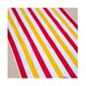 Beach Towel (4-Pack, 30x70 in.), Soft Ringspun Cotton, Alternating Stripe Colors, Oversized Pool Towel