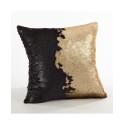 Reversible Sequin Mermaid Poly Filled Decorative Pillow, 18