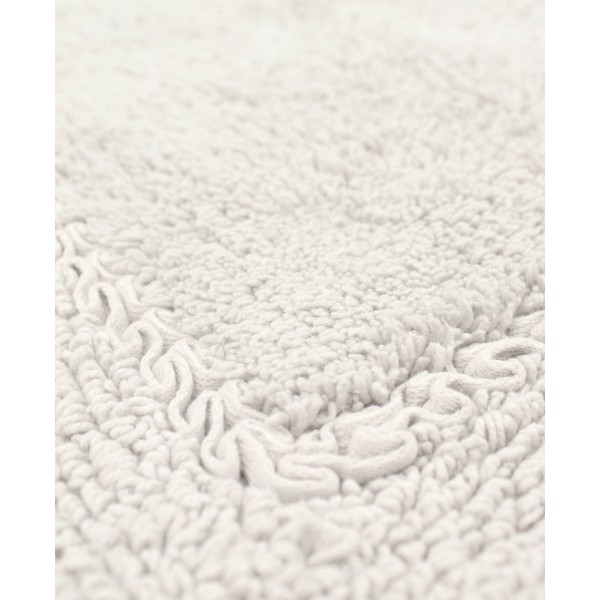 Ruffle Cotton Bath Rugs, 2 Piece Set