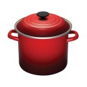 Enamel-Coated 8-Quart Steel Stockpot with Lid