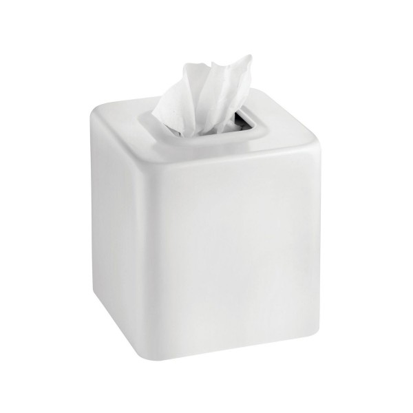 Metal Square Modern Tissue Box Cover Holder for Bathroom