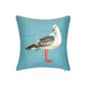 Watercolor Seagull Decorative Pillow, 18x18