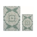 Medallion 2 Piece Bath Mat Set