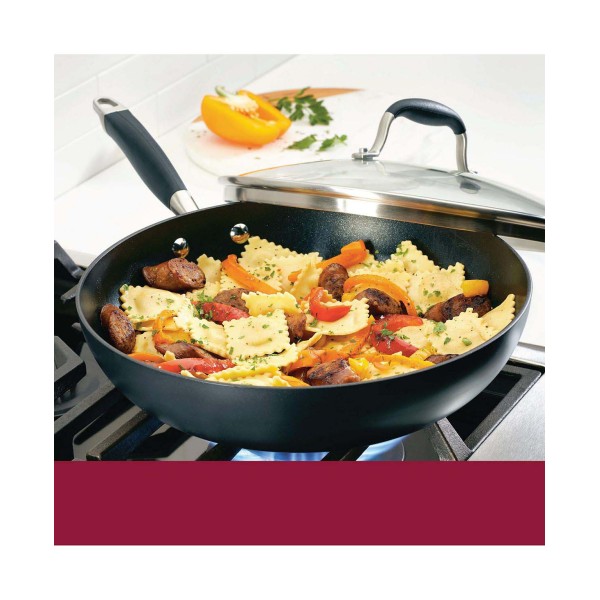 Advanced Home Hard-Anodized Nonstick Ultimate Pan, 12