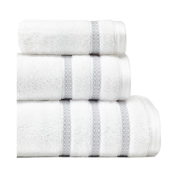 Textured Trellis 3-Pc. Towel Set