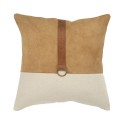 Colorblock Polyester Filled Decorative Pillow, 20