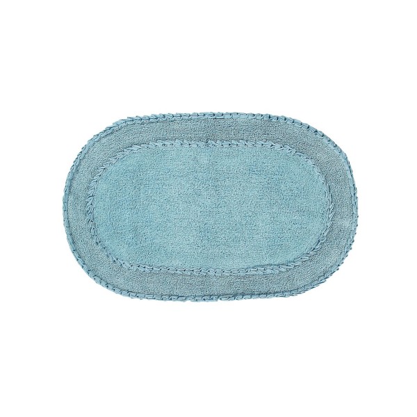 Double Ruffle Bath Rug 21