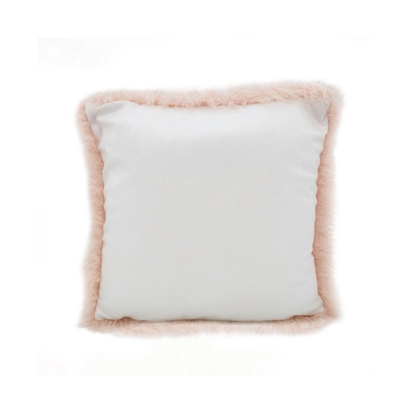 Faux Fur Decorative Pillow, 18