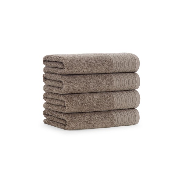 Hand Towels (4 Pack), 18x32, Woven Linen-Inspired Dobby