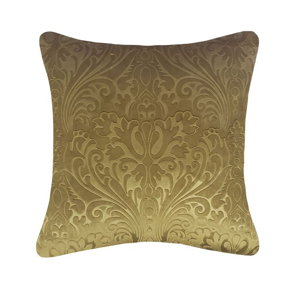 Embossed Velvet Decorative Pillow, 20