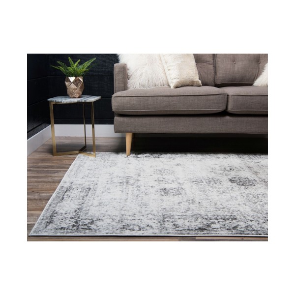 Gray 8' x 10' Area Rug