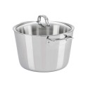 Contemporary 3-Ply 8 Quart Stock Pot