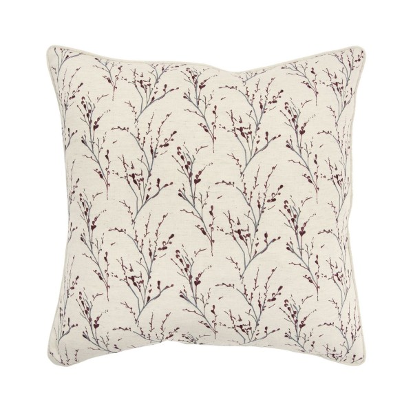 Floral Polyester Filled Decorative Pillow, 20