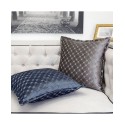 Jacquard Throw Pillow, Checkered